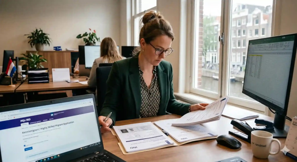 Wie kan een Nederlands kennismigrantenvisum aanvragen